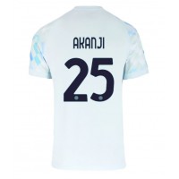Stroje piłkarskie Inter Milan Manuel Akanji #25 Koszulka Wyjazdowej 2025-26 Krótki Rękaw